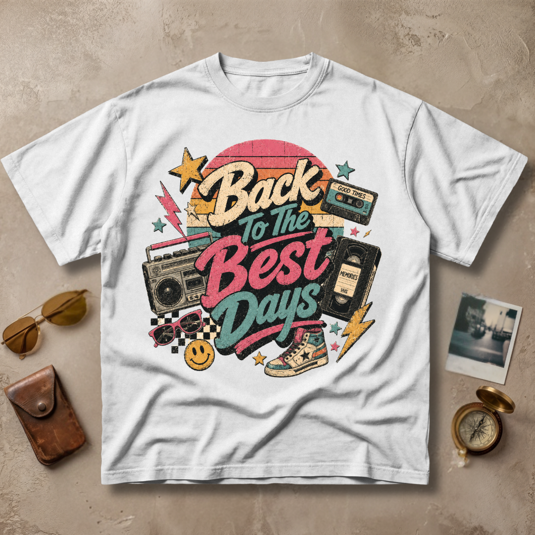 Back To The Best Days Tee