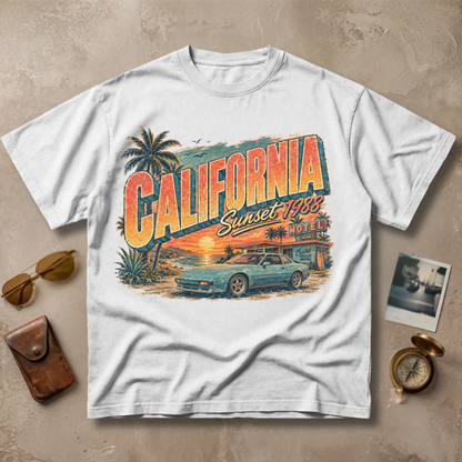 California Vintage Road Trip Tee