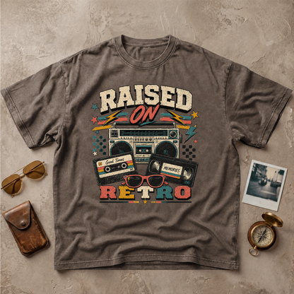 Raised On Retro Vintage Tee