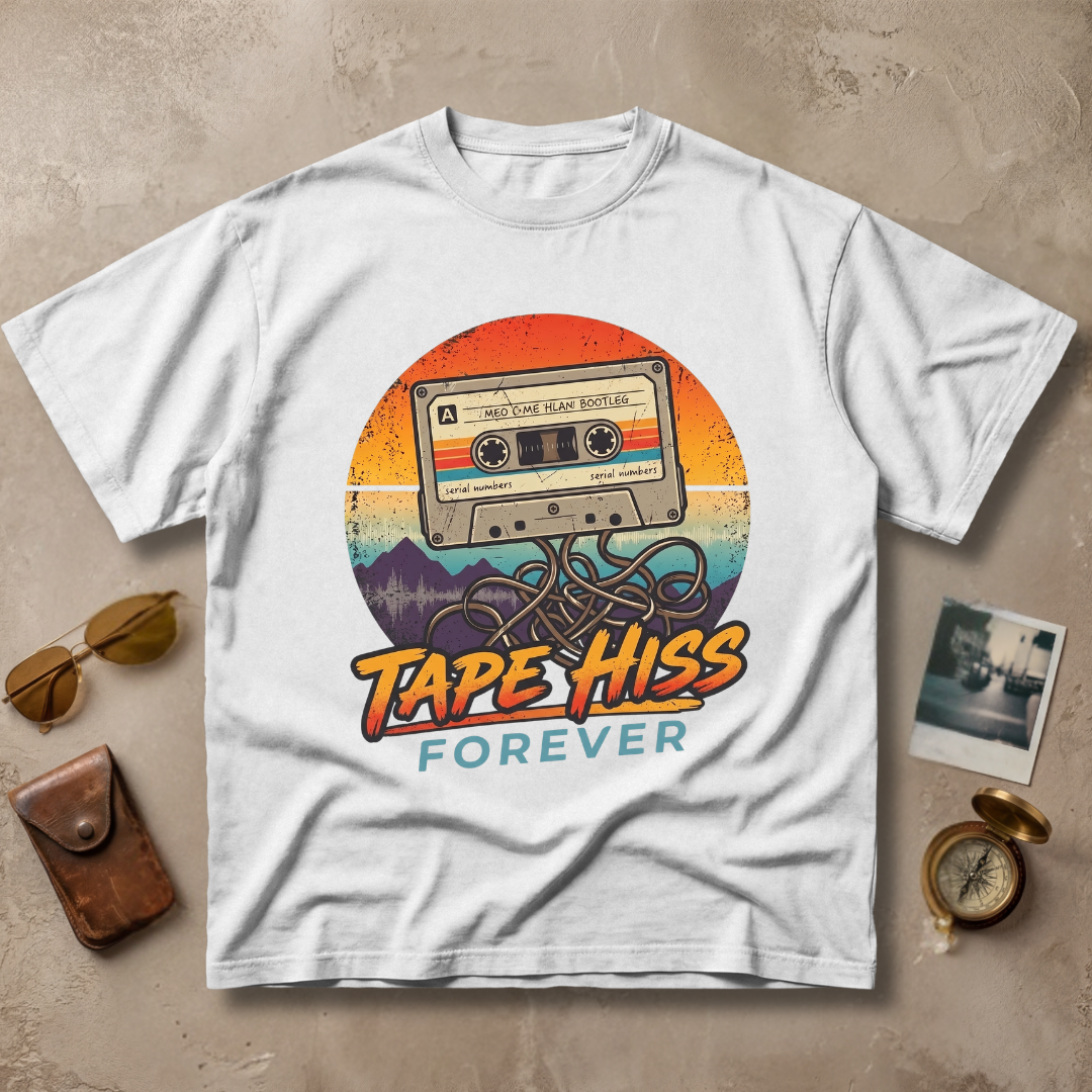 Tape Hiss Forever Vintage Cassette