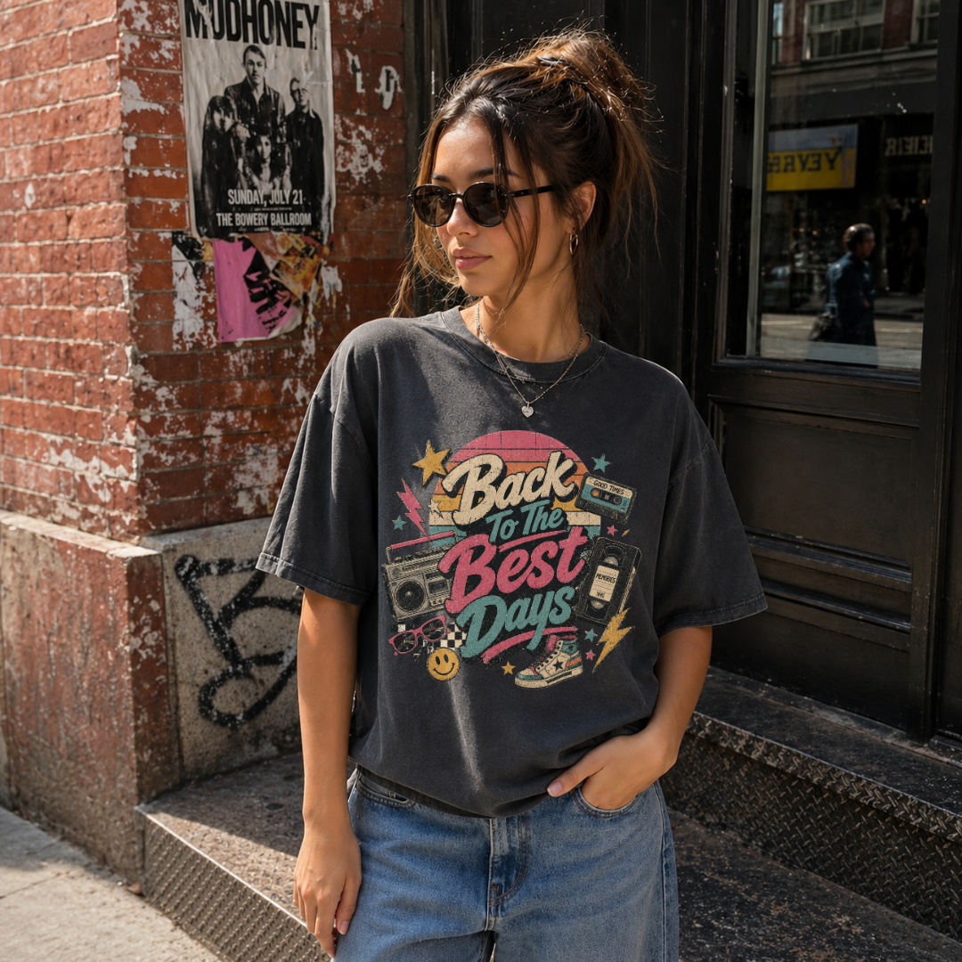 Back To The Best Days Tee