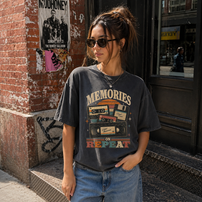 Memories On Repeat Retro Tee