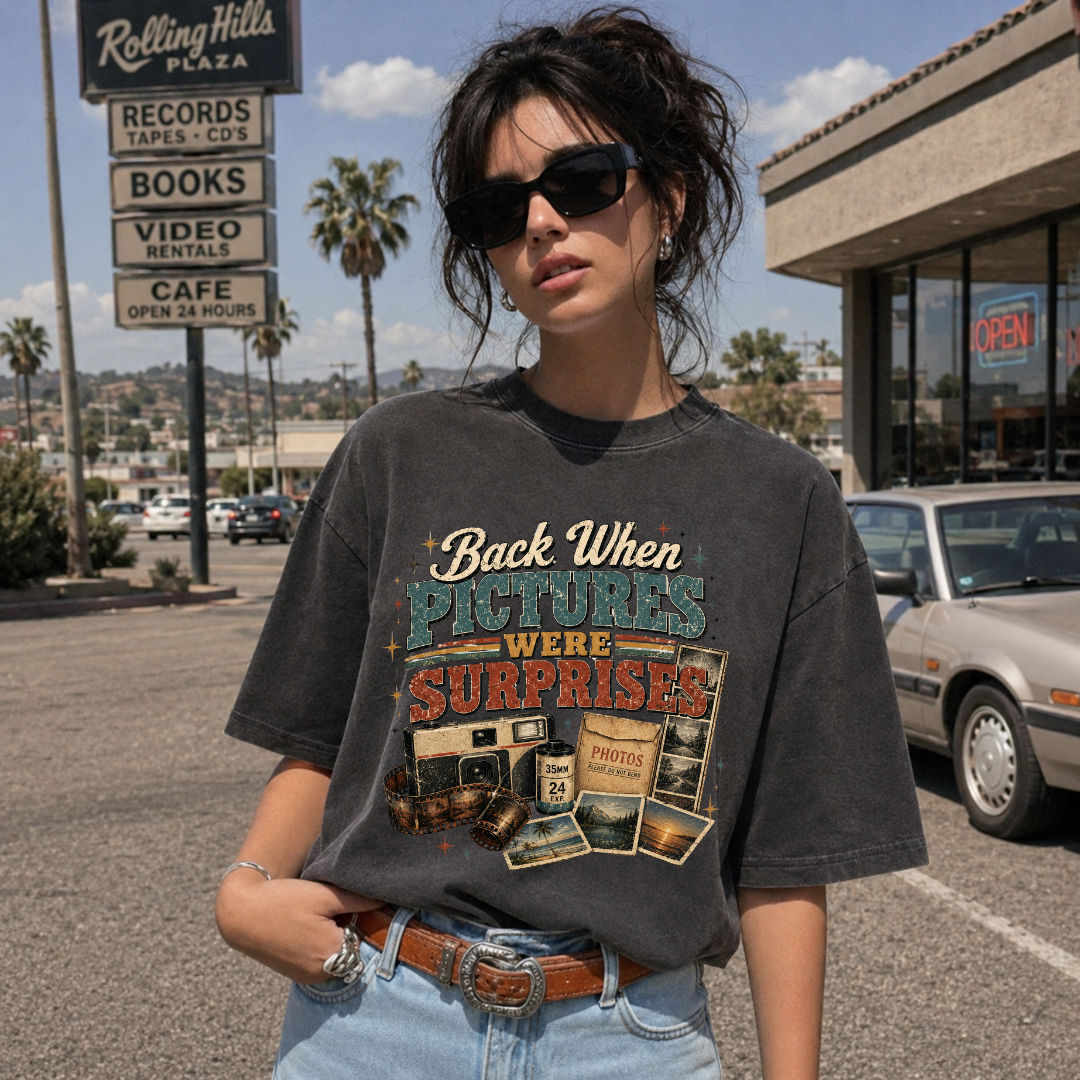 Back When Pictures Were Surprises Tee
