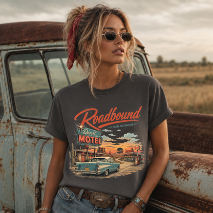 Roadbound Desert Motel Vintage Retro