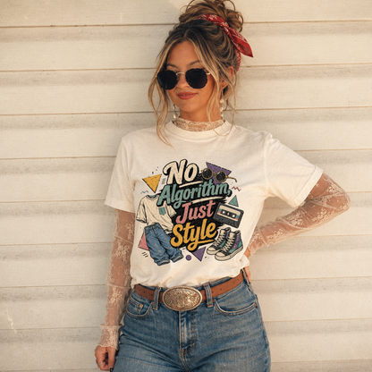 No Algorithm Just Style Tee