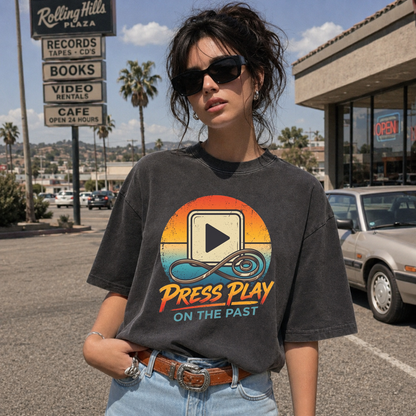 Press Play Vintage Nostalgia Design