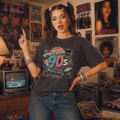 Lost In The 90s Vintage Tee