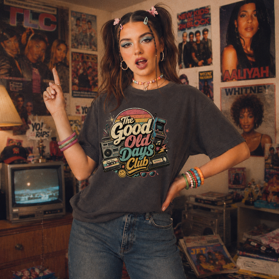 The Good Old Days Club Vintage Tee