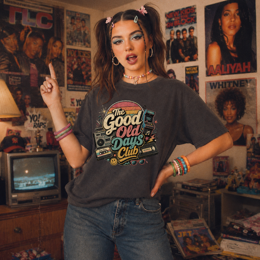 The Good Old Days Club Vintage Tee